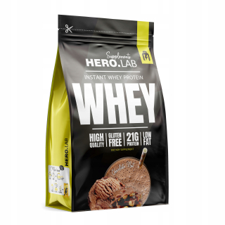 Proteín - Hero.Lab Instant Whey Protein 750g Proteín WPC Sila