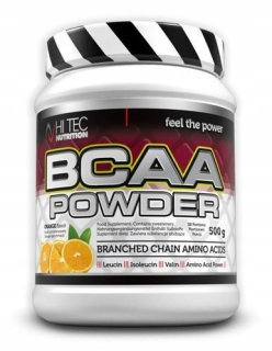 Aminokyseliny - Hi tec bcaa prášok 500 xtra príchute aminokyseliny amino