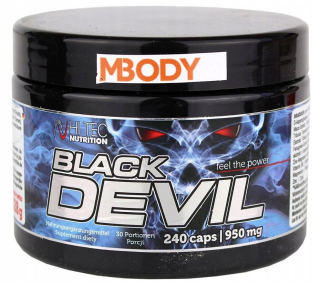 Testosterón - Ahoj TEC Black Devil 240 Booster Testosterón Libido