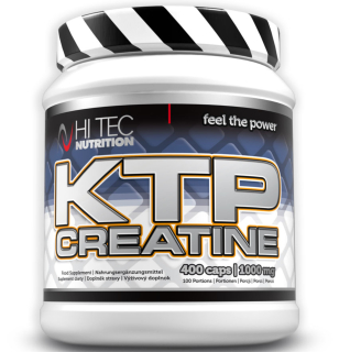 Kreatín - HI-TEC CREATINE KTP - 400 viečok CREATINE MONOHYDRATE