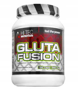 Aminokyseliny - Hi tec glutafusy 200 Kaps glutamín BCAA AMINO