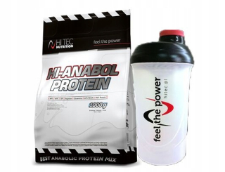 Proteín - HI TEC HI Anabol Protein 1000g Wham + Szejker