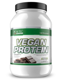 Proteín - HI TEC VEGANOVÝ PROTEÍN 750G ROSTLINNÝ PROTEÍNOVÝ VEGÁN