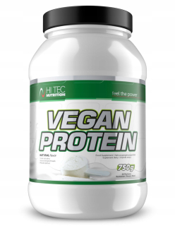 Proteín - HI-TEC VEGANOVÁ PROTEÍNOVÁ 750g VEGANOVÁ PROTEÍNOVÁ HRIŠKA RYŽA