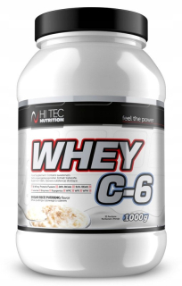 Proteín - HI TEC WHEY C6 1000g WPC PROTEÍNOVÝ KONDICIONÉR WPI