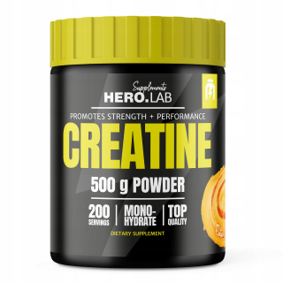 Kreatín - Hiro.Lab Kreatín Monohydrát 500g Prášková sila