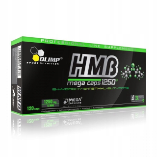 HMB Mega Caps 1250mg Olimp 120 kapsuly