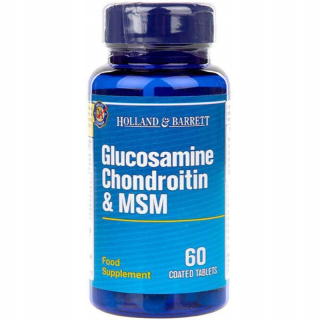 Ochrana kĺbov -  HOLLAND & BARRETT GLUKOSAMINE CHONDROITIN 60TA