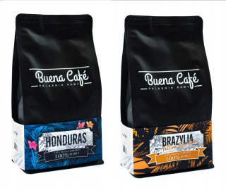 Zrnková káva -  Honduras - Brazília Santos 2 kg čerstvo pečené