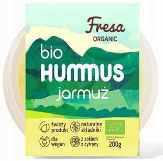 Hummus s bio 200 g - Fresa Organic Fresa
