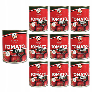 Veľkoobchod paradajkových paste 800g sindibad 10 kusov