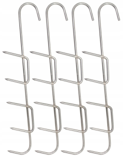 Fajčenie Háčiky Multi-track Fish 4 PC nerez