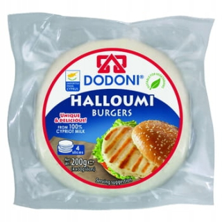 Halousami Burgers 200g (4x50 g). Dodera