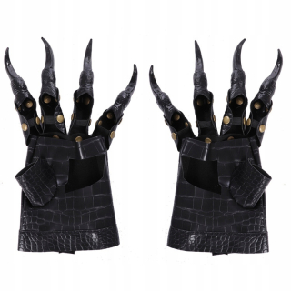 Halloween - Halloweenské guľové doplnky rukavice drakových pazúrov