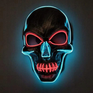 Halloween - Halloween Shining lebka maska