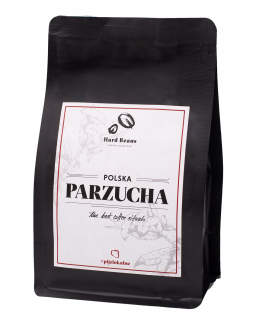 Zrnková káva -  Tvrdé fazuľa Polska Panzucha - kávové zrná 250g