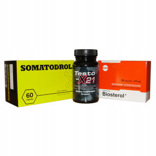 Testosterón - Hard Power Set Mass Winstrol Metanabol Sarm Sarms
