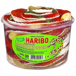 Haribo Anaconda Fruit Jelly 35cm 1200g 30ks