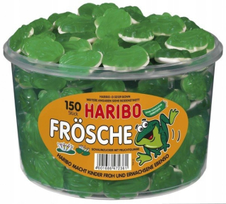 Haribo Frosche Żabki Żabki 150ks z Nemecka