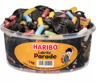 Haribo Lakritz Parade Jelly Gelts s Lockorice 1kg Nemecko