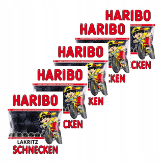 Haribo Levice Slimáky 1 kg 5 balíkov 200 g