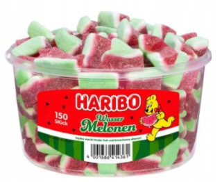 Haribo WaterMelon Gels 150ks 1050g z Nemecka
