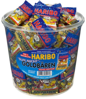 Haribo medvede medvede 100ks Mini Paczuszek