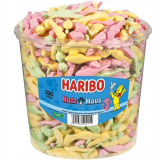 Haribo Gulf Foam Cats a Myši 530 ks