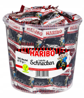 Želé Haribo Schnecken sladké drievko 100 kusov