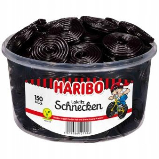 Haribo Jelly Schnecken sladké drievko 150 kusov