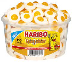 Haribo Gelbs Vyprážané vajcia z Nemecka 150ks / 975G