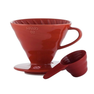 Haio keramický kvapkanie V60-02 Red Hario