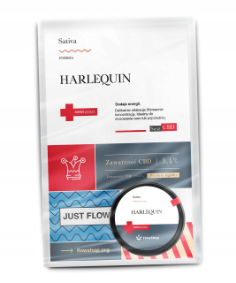 CBD - Harlequin 5g - Susz CBD - BIO zo Švajčiarska