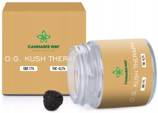 CBD - Hash og kush 17% CBD Hash konope marihuana bio 2g