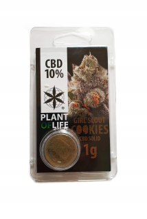 CBD - Hash 1G Girl Scout Cookies 10% CBD Plant of Life