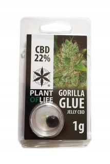 CBD - Hash 1G Gorilla Glue 22% CBD Plant of Life