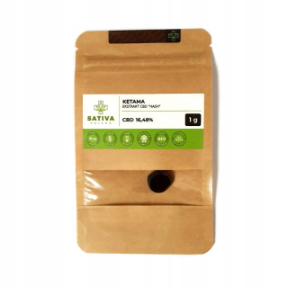 CBD - Hash 1g Ketama 16,48% CBD Sativa Poľsko