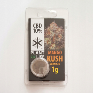 CBD - Hash 1G Mango Kush 10% CBD Plant of Life
