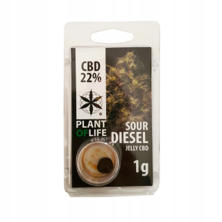CBD - Hash 1G Sour Diesel 22% CBD Plant of Life
