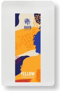 Zrnková káva -  Hayb žltá espresso zmes Blend 250g