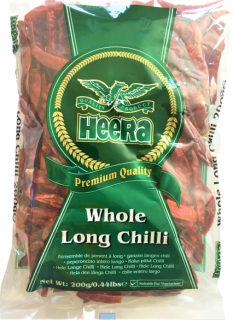Ázijska kuchyňa - Hera chilli celé (celé dlhé redchilli) 200g