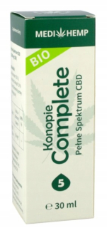 CBD - Konopný Bio Olesjek CBD Complete CO2 5% 30ml
