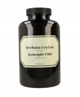 Čierny ceylonový čaj s CBD konope