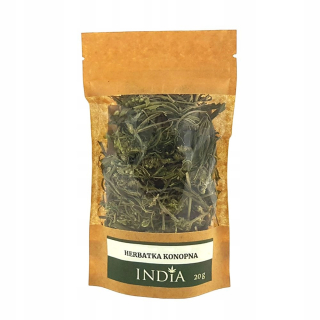 CBD - Bylinný čaj CBD z konope India Sativa L 20g