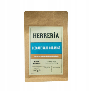 Káva bez kofeínu - Herreria. Káva. Deffeinovaný deshafeinado