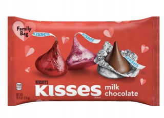Hershey je bozky farebné vydanie 311g mlieko