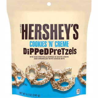 Hersheys Cookies'n'cream Dipped Preclsels 240g