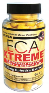 Spaľovač tuku - Hi-Tech ECA Xtreme 90TAB Mega Silný horák z USA