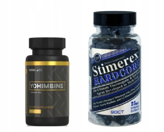 Spaľovač tuku - Hi-Tech Stimerex Hardcore DMAA + Yohimbine 100 mäkkých gélov