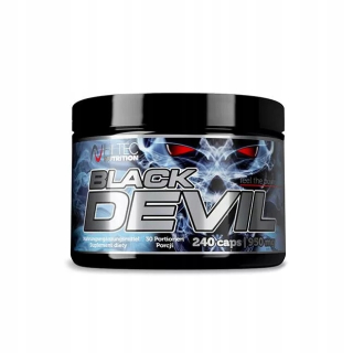 Testosterón - Hittec Black Devil 240 KAP ZMA Testosterón